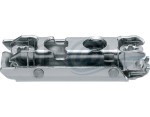CLIP, prowadnik prosty z mimośrodem, 0 mm, stalowy, z zamontow. wkręt. EURO, drzwi bliźniacze 175H410Z