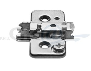 CLIP prowadnik, 0 mm, stalowy, wkręty-spax, regulacja mimośrodowa 173H7100