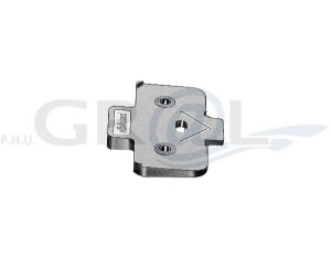 Podkładka kątowa, krzyżakowa, +5° wersja na wkręty, wysokość 0.8 mm 171A5010