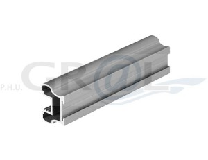 Rączka ROMEO II srebrna - 2,7 m