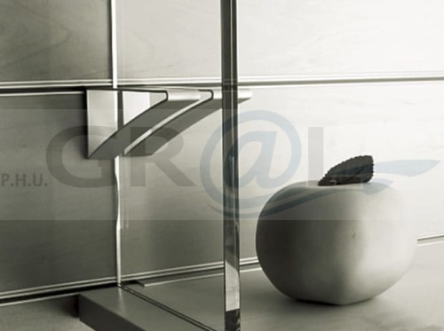Alu półka dł: 20 mm 032076 PHU GRAL
