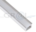 Profil aluminiowy do taśm LED, INSIDE LINE 2m, do wpustu PROF-INLINE-OP-2M-W