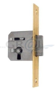 Zamek meblowy wpuszczany -25mm- lewy F775126 