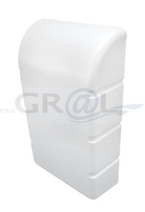 Pokrywa ściennej deski do prasowania IRONFIX HAFELE biała 568.66.790