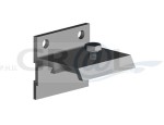 Klamra mocująca prowadnicę do ściany, grubość drzwi 26 - 45 mm 219-043