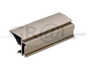 Rączka Fox jasny brąz szczotkowany L-2,70 m 04376-Y