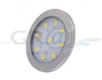 ORBIT-XL-AL-40K-01W ALU 3,0W 12VDC 9PKT, NEUTRALNA OKRĄGŁA ORBIT-XL-AL-40K-01W