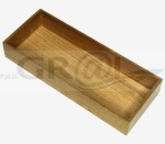 Tacka prostokatna 117,5x300x49 mm, dąb 07.357.D