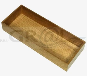 Tacka prostokatna 117,5x300x49 mm, dąb 07.357.D