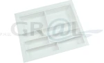 Wkład na sztućce Scoop II, do szuflad 60cm biały 07.425.BL