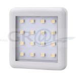 SQUARE 2 oprawa podszafkowa LED 1,5W biała, dwie barwy światła