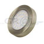 OVAL dystans oprawa podszafkowa LED 2W, antyk, trzy barwy światła