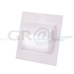 Step uniwersalna oprawa led do wpustu, biały