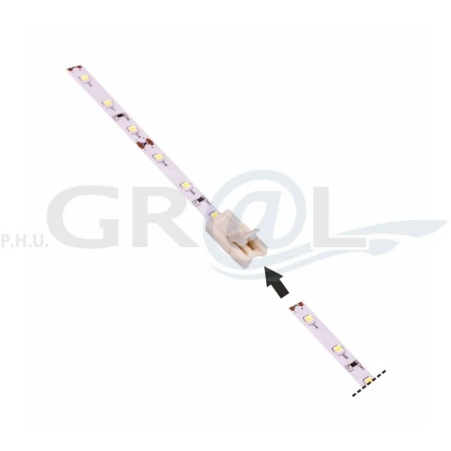 Złączka do taśm LED 8 mm PROFIL LINE XL MO-LF08-BP-D1M