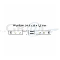 Złączka do taśm LED 8 mm PROFIL LINE XL MO-LF08-BP-D1M, zdjęcie 4
