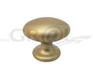 Gałka do mebli mosiądz szczotkowany elipse 24462Z04000.12