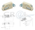 Zawieszka do szafek camar 806 do 100 kg lewa hafele 290.05.961