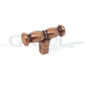 Gałka do mebli miedź antyczna t-bar accademia 24154Z05500.29