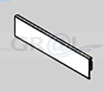 Panel frontowy biały szuflady wewnętrznej Slim Box Amix 1100 mm