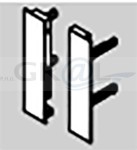 Mocowanie przednie frontu h=172, antracyt, szuflady wewnętrznej Amix Slim Box HD