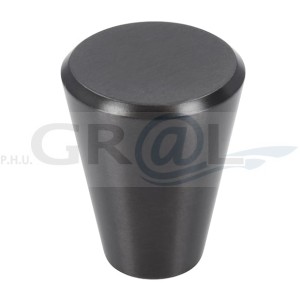 Siro gałka meblowa 1403-20N4 stal nierdzewna szczotkowana czarna