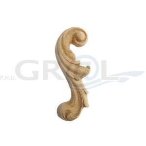 Ornament z pyłu drzewnego lewy F560032 