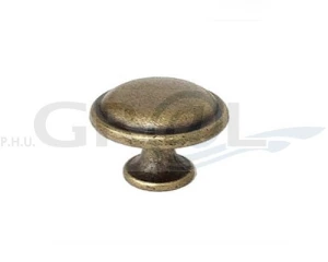 Gałka do mebli stary mosiądz gino 24221Z02500.09