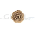 Ornament kwiatowy róża z pyłu drzewnego ∅ 40 mm F570319