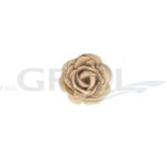 Ornament kwiatowy róża z pyłu drzewnego ∅ 27 mm F570320