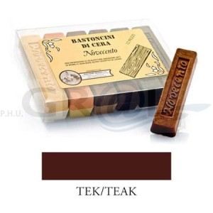 Pałeczka woskowa barwiona teak – M01062