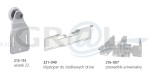 HR01 komplet wózków HORUS na 1 skrzydło drzwi 219-002