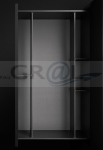 Tavinea Optima -przegroda profilu 1 szt., antracyt 50.9405.43