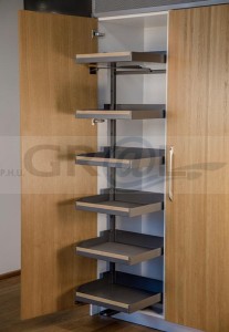 PLENO Standard Maxi Liro z drewnem 1900/ 600/ 6/ lewy/ antracyt 01.1864.KPL/A