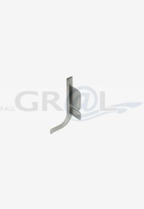 Zaślepka nakładana na listwę poziomą L/ lewa/ aluminium  28.016.00