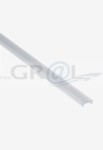 Osłona profilu LED/ 2500 mm/ transparentna 28.0821.08.T