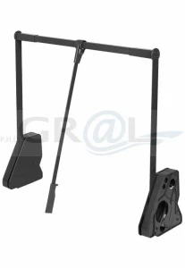 CONERO - pantograf/ 805-988 mm/ 0,5-12 kg/ czarny 15.4103.05