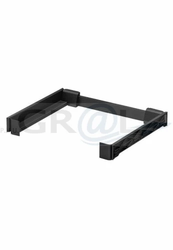 CONERO Set, organizer do garderoby, 760-820 mm, czarny 15.4509.05