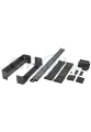 CONERO Set, organizer do garderoby, 860-920 mm, czarny 15.4511.05, zdjęcie 6