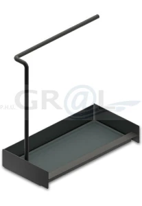 Piuro Sink - organizer na akcesoria do mycia naczyń/ czarny 10.507.C