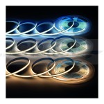 Taśma COB 480 LED/m, 8 mm, 5 mb, 11,8W/m, biała neutralna