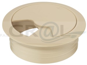 Przelotka kablowa, okrągła Ø 71 mm, beżowa Häfele 428.96.402