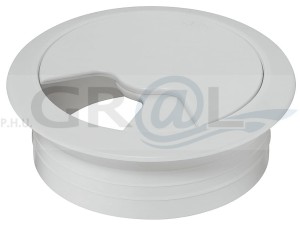Przelotka kablowa, okrągła Ø 71 mm, biała Häfele 428.96.702