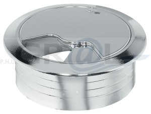 Przelotka kablowa, okrągła Ø 91 mm, chrom Häfele 428.96.204