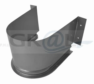 Osłona syfonu cover szary 210x135 - C