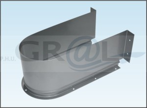 Osłona syfonu cover biały 310x135 - C