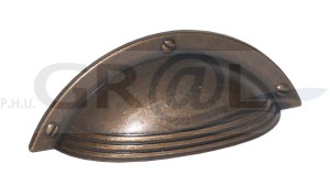 Schwinn uchwyt meblowy Z212-64 mosiądz patynowany