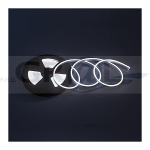 Taśma LED Neon Flex IP65, 12W/m, 12V DC biała zimna
