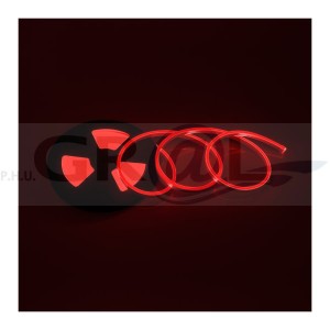 Taśma LED Neon Flex IP65, 12W/m, 12V DC czerwona