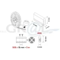 Taśma LED Neon Flex IP65, 12W/m, 12V DC zielona N-6X12-Z-11W-ZI-01, zdjęcie 5