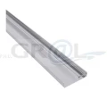 Profil aluminiowy LED cokołowy, FLOOR LINE 2m, KLOSZ TRANSPARENT PROFIL-FLOORLINE-TR-2 M-W